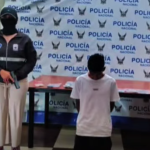Un presunto microtraficante fue detenido en Miraflores, en Cuenca. /Cortesía