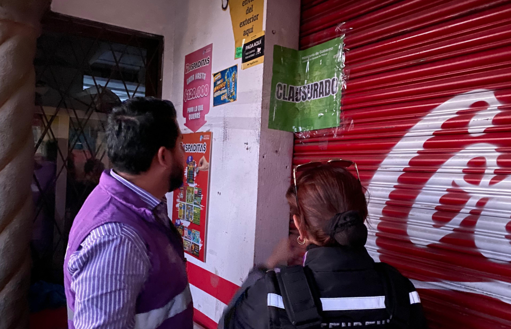Un operativo interinstitucional terminó con la clausura de tres locales por distintas irregularidades. /Cortesía