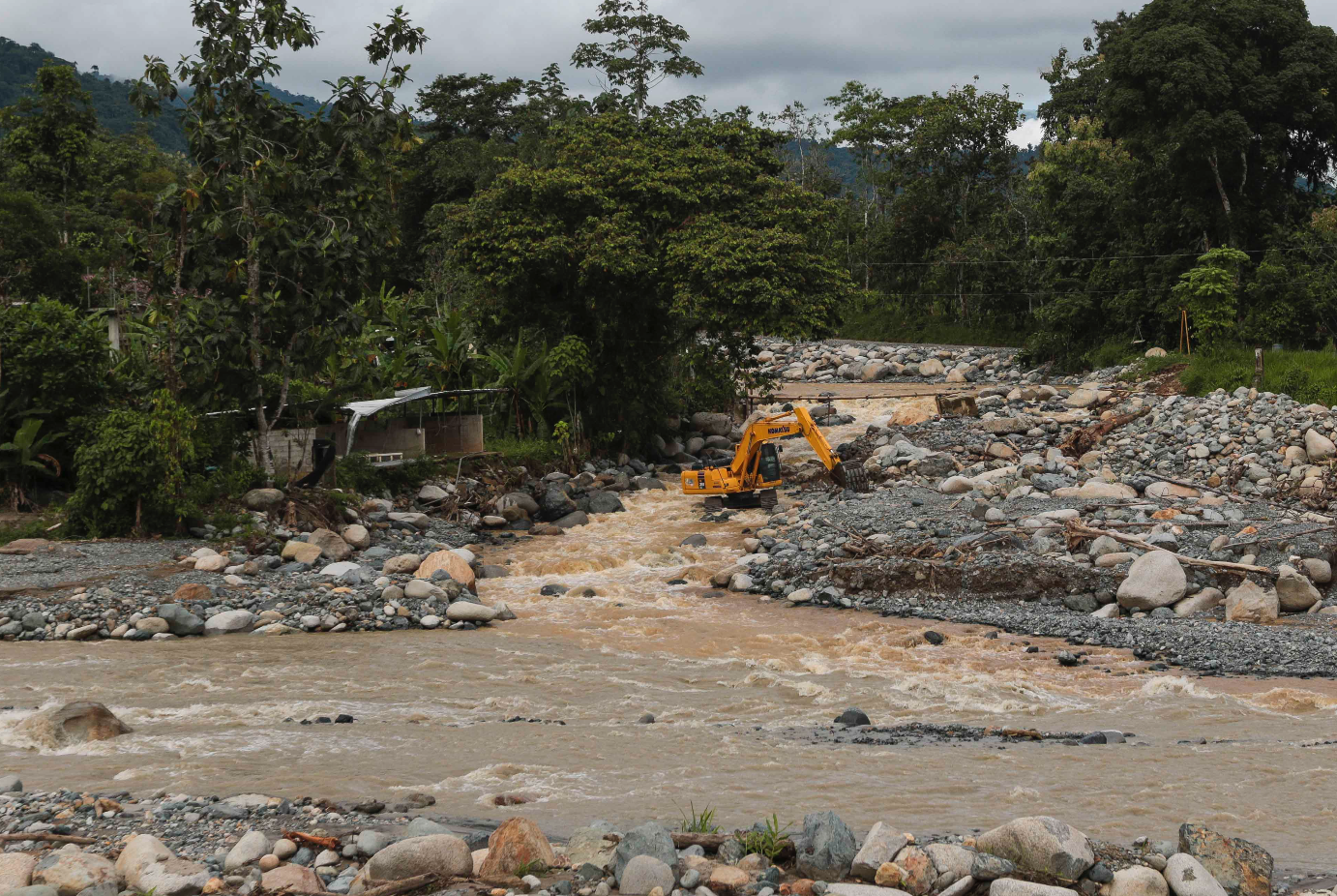 La Secretaría Nacional de Riesgos validó los planes de acción entregados por todos los GADs de Azuay para enfrentar el Fenómeno El Niño. En Molleturo y Chaucha se suelen presentar daños en bienes e infraestructura debido al evento. /Cortesía
