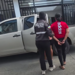 Los cuatro detenidos en La Troncal están a órdenes de la autoridad competente por presunto tráfico de droga. /Cortesía