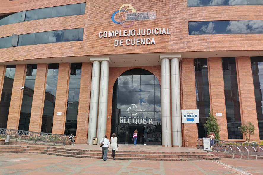 La vacancia judicial en Azuay estará el vigor del 1 al 15 de agosto de 2026. /Cortesía