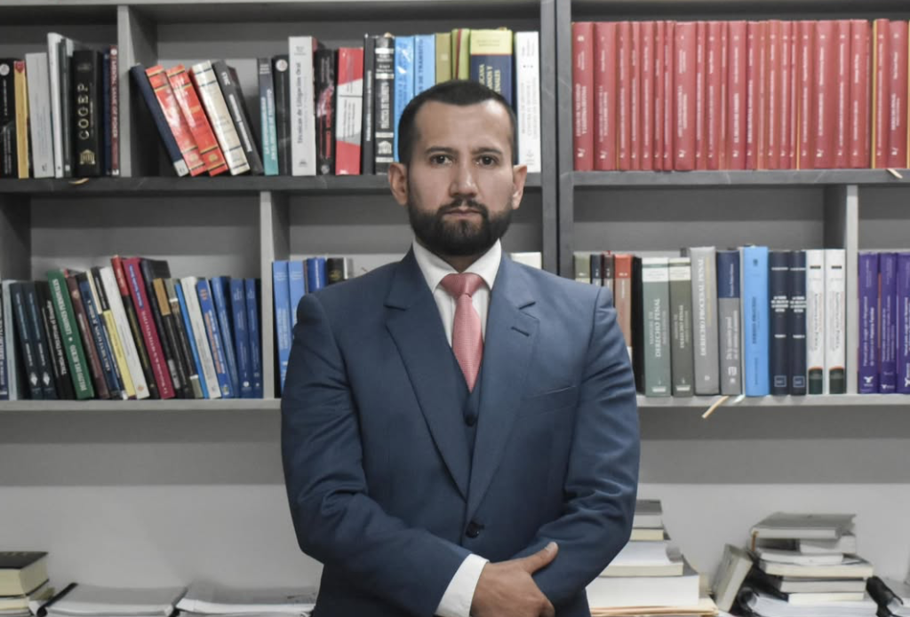 Lenin Fernando Ramírez León es designado como nuevo director provincial de Judicatura en Azuay. /Cortesía