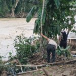 Un grave desbordamiento de afluentes provocó inundaciones que arrasaron con zonas de la provincia de Zamora Chinchipe, principalmente en la parroquia Gadalupe. /MRO