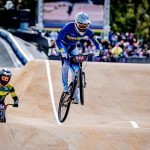 Pablo Albarracín en el Mundial de BMX. Foto: Cortesía