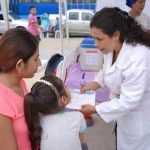 En Cuenca se llevan a cabo jornadas de vacunación contra el sarampión. Foto: MSP