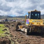 Este 6 de julio iniciaron los trabajos de construcción del acceso sur alterno en Tarqui. Foto: El Mercurio