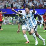 Messi marcó el segundo gol de Argentina. Foto: Conmebol