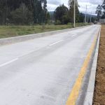 Pavimentación terminada en la avenida De Los Migrantes. Foto: Obras Cuenca