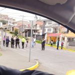 Moradores taparon la vía a Miraflores