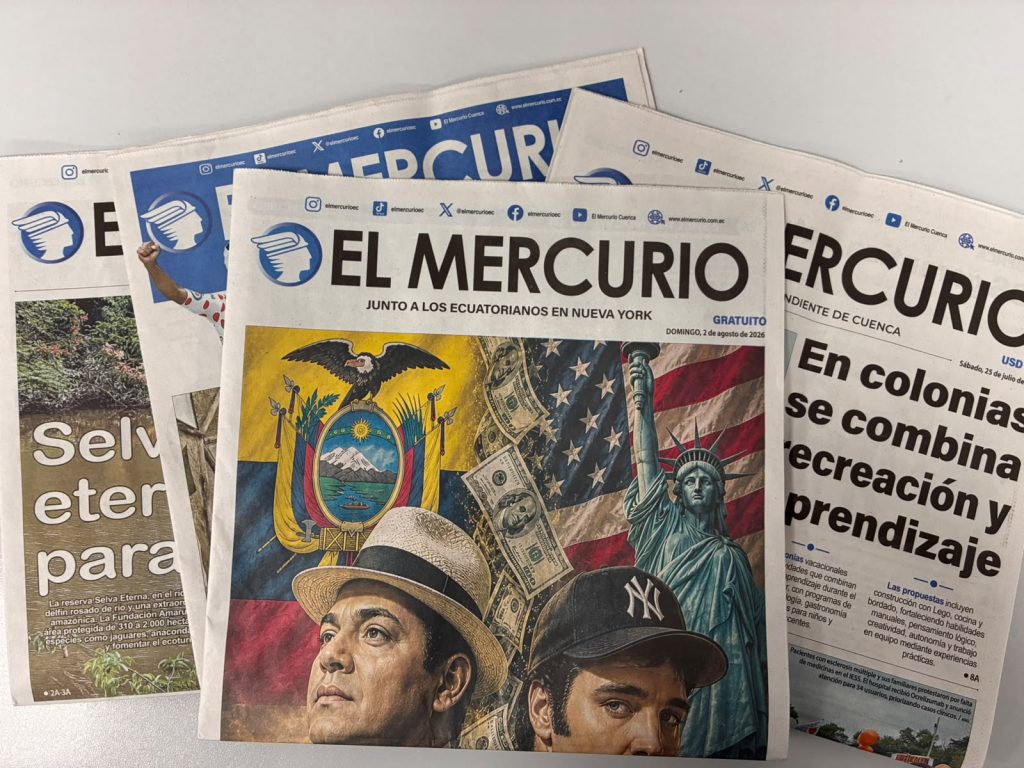 Este 2 de agosto circulará un especial impreso de El Mercurio en Queens, Nueva York.