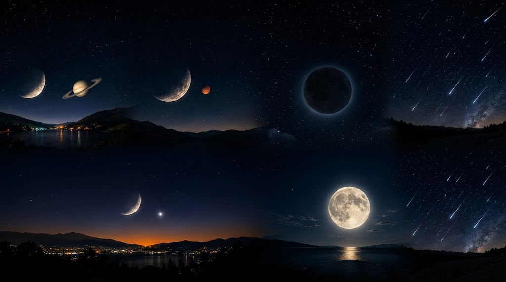 La lluvia de estrellas ‘Delta Acuáridas’ se podrá observar con mayor claridad entre el 31 de julio y el 1 de agosto de 2026. /Cortesía