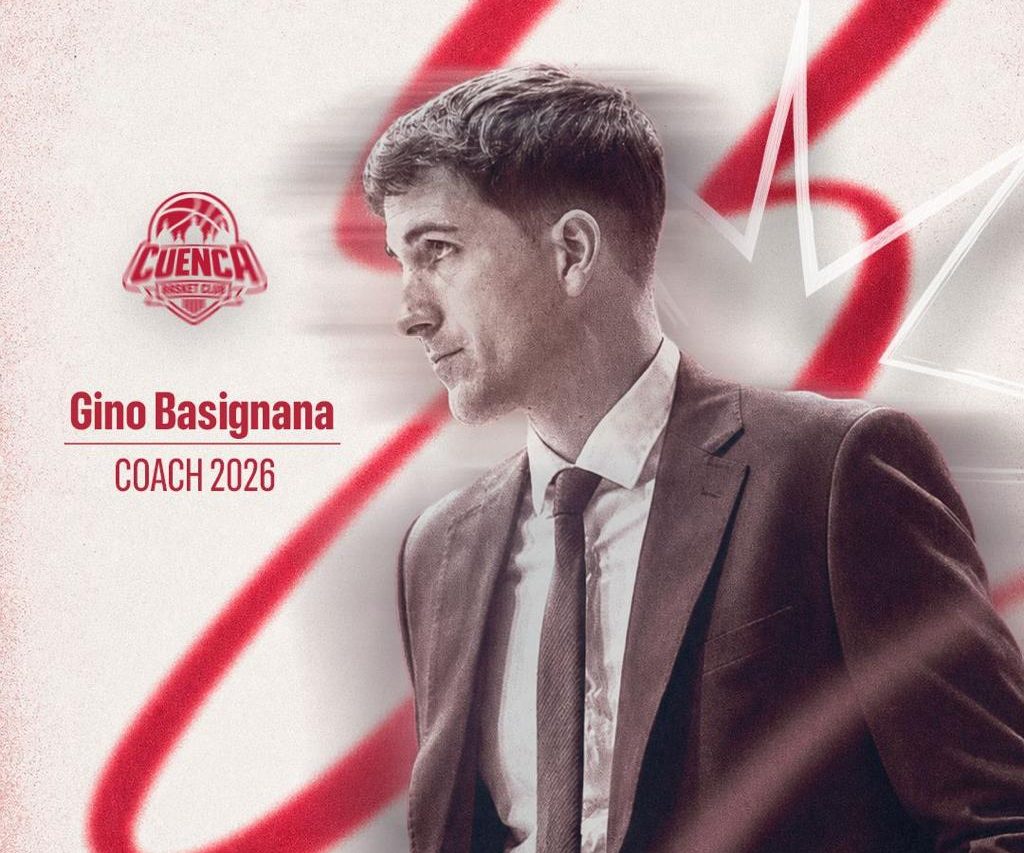 Gino Basignana es nuevo DT del Cuenca Basket Club. Foto: Cuenca Basket Club