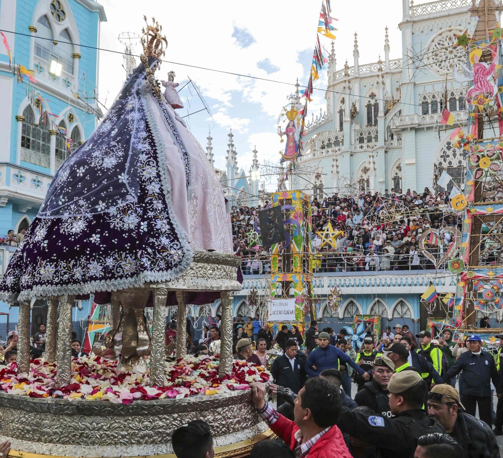 Miles de personas asistirán a El Cisne a través de la Ruta del Peregrino. Foto: El Mercurio