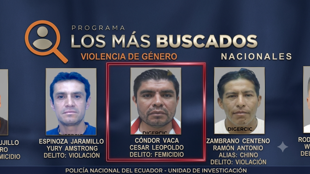 Estados Unidos extraditó al ecuatoriano César Vaca, quien está acusado de femicidio. Foto: Policía Nacional