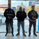 La Policía detuvo a un hombre en el cantón Nabón. Foto: Policía Nacional/Facebook