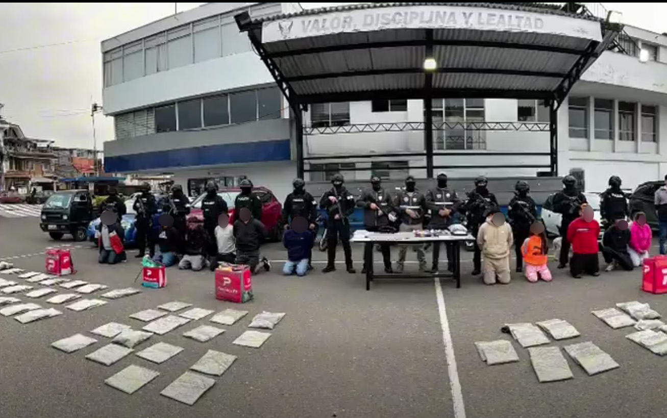Once personas recibieron prisión preventiva por el delito de delincuencia organizada utilizada para venta de droga. /Cortesía