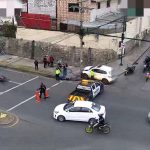 Las cámaras del ECU911 registraron uno de los accidentes que ocurrieron la mañana de este 14 de julio. Foto: ECU911
