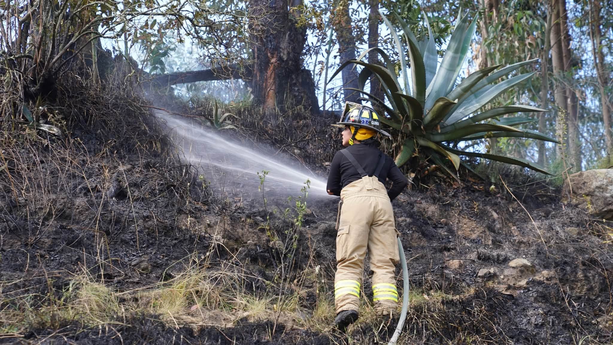 En las últimas horas de este 29 de julio, los bomberos han atendido varias emergencias. Foto: Bomberos Cuenca