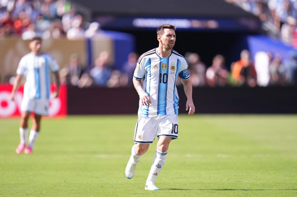Lionel Messi en el partido ante España en la final del Mundial 2026. Foto: AFP