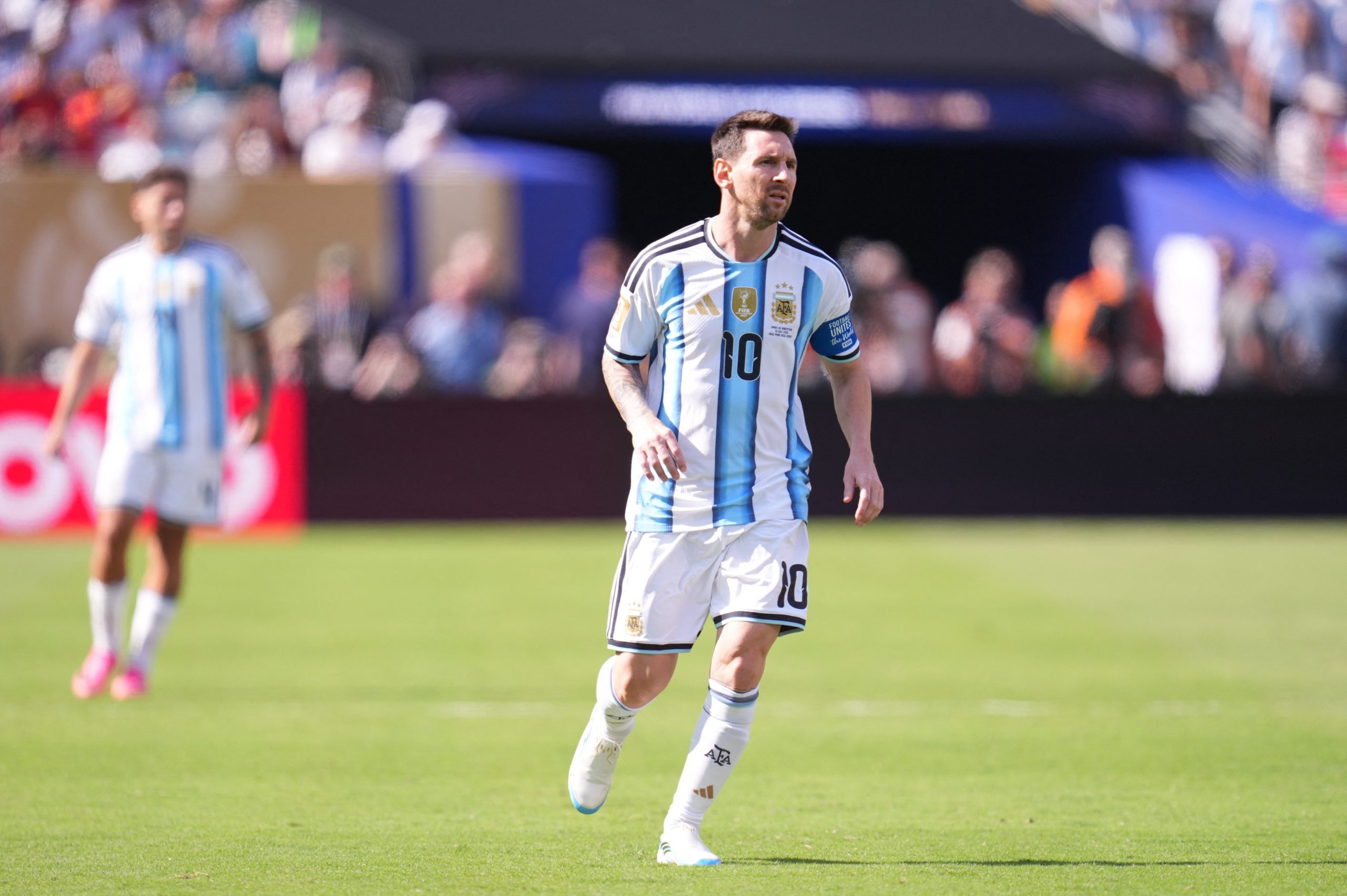 Lionel Messi en el partido ante España en la final del Mundial 2026. Foto: AFP