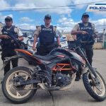 Motocicleta recuperada