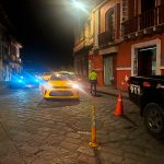 La EMOV realizó un operativo en el Centro Histórico de Cuenca. Foto: EMOV EP