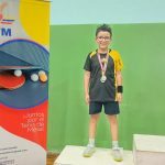 Julián Gavilanes va por un cupo a la selección de Tenis de Mesa. Foto: Cortesía