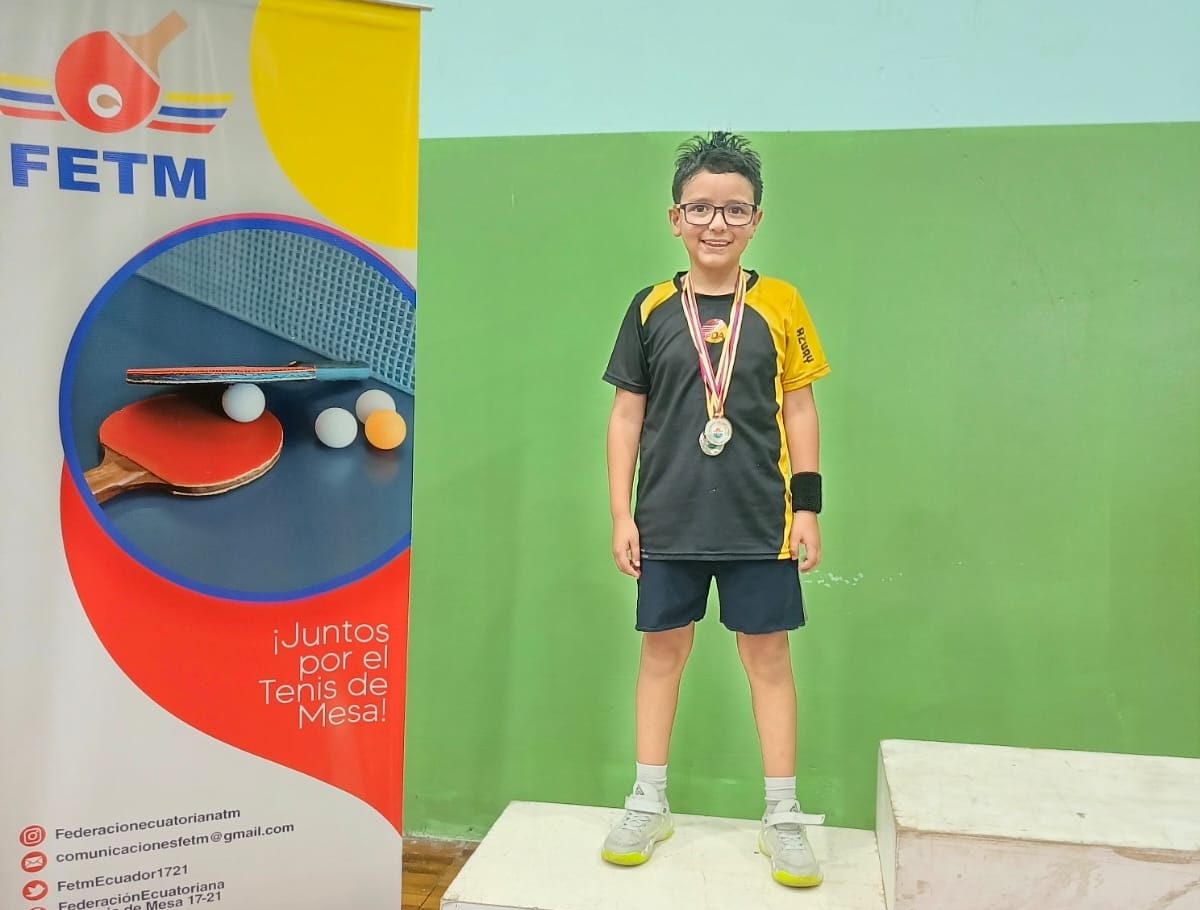 Julián Gavilanes va por un cupo a la selección de Tenis de Mesa. Foto: Cortesía