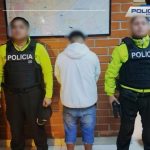 La Policía Nacional aisló en Cuenca al adolescente que tenía en su poder droga. Foto: PN