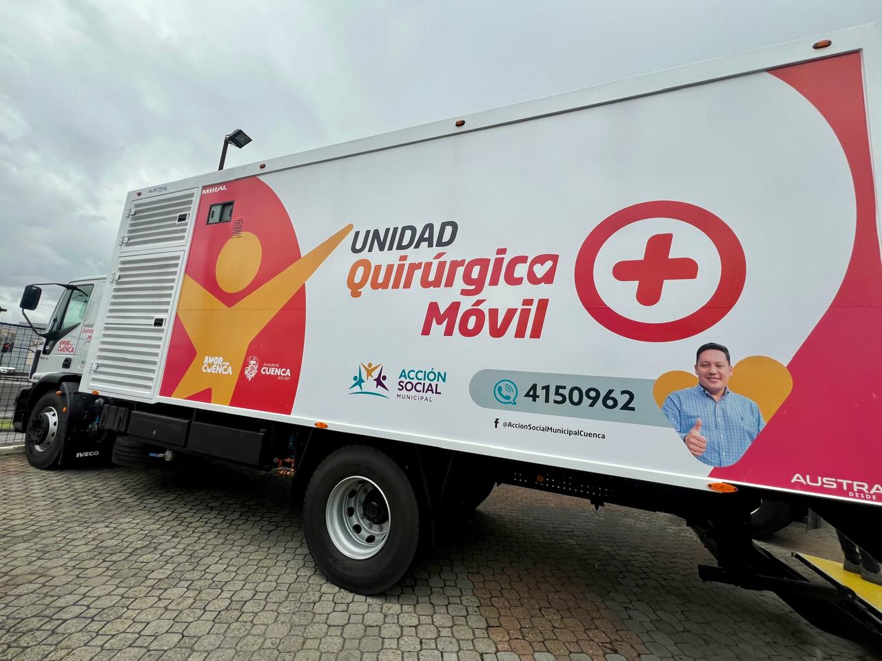 Las intervenciones de cirugía menor las realizará en la Unidad Quirúrgica Móvil. Foto: Acción Social