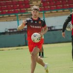 Entrenamiento del Deportivo Cuenca.