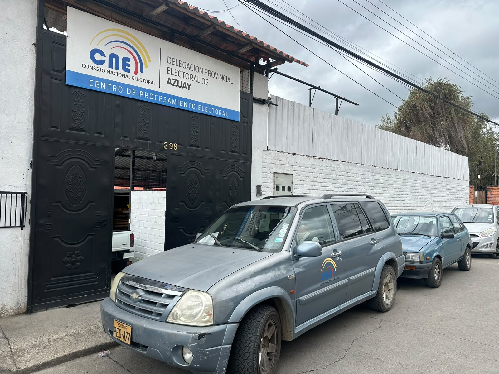 El Centro de Procesamiento Electoral (CPE) de Azuay ahora está al sur de Cuenca.