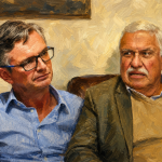Juan Carlos Vega y Marcelo Cabrera, exministros, buscan llegar a la Alcaldía de Cuenca.