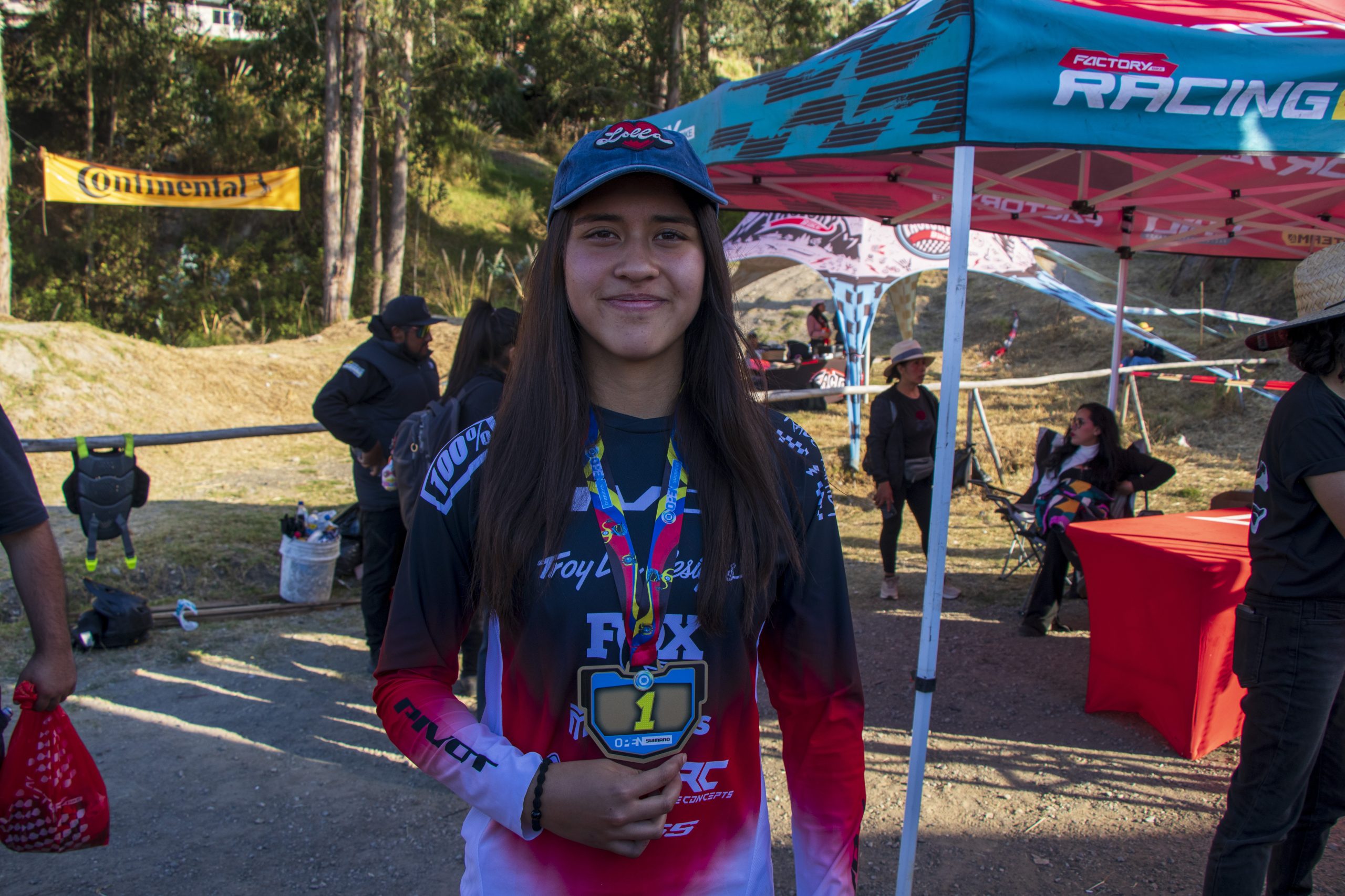 La cuencana Rafaela Roldán ganó la categoría Damas Pro disputada en durante la segunda válida del Open Shimano. /JRO