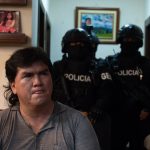 Baldor Bermeo fue detenido durante un operativo ejecutado en el cantón Camilo Ponce Enríquez el 28 de julio pasado. / Cortesía