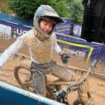 Rafaela Roldán luego de la final disputada en Francia. / Cortesía