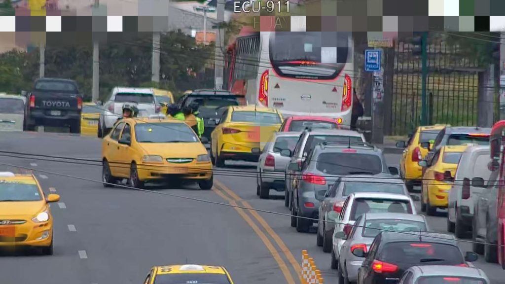 Un nuevo accidente de tránsito se presentó en la avenida Huayna Cápac y Calle Larga. /Cortesía