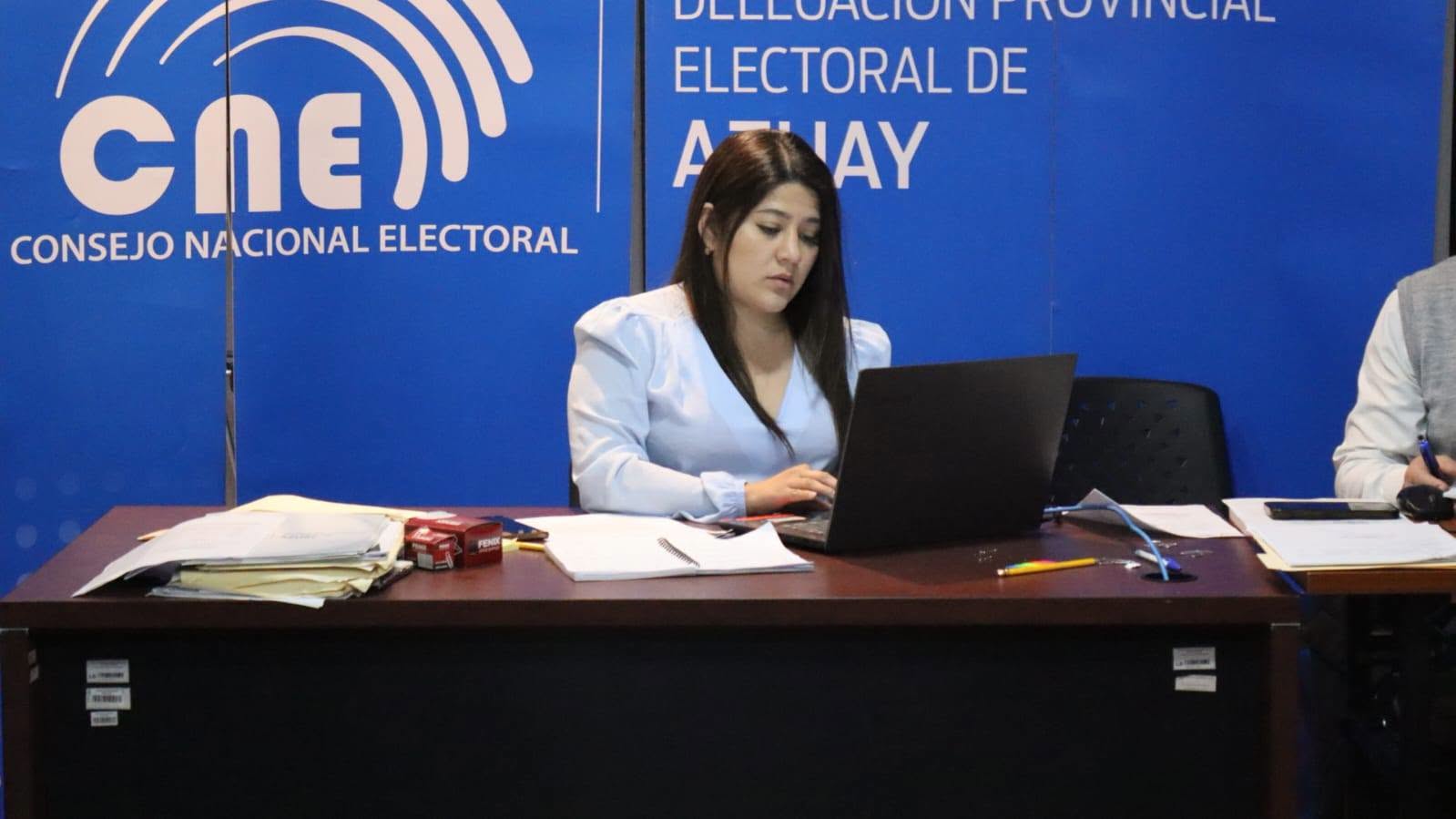 La Junta Provincial Electoral de Azuay recibió unas 13 objeciones a candidaturas. /Cortesía