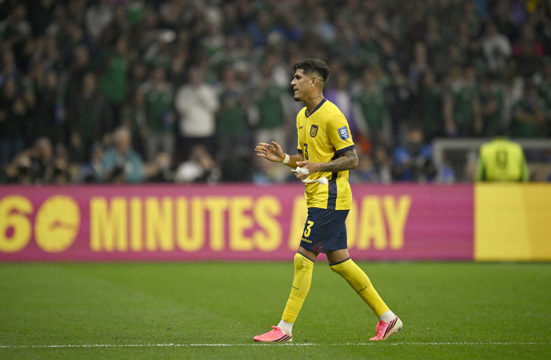 Ecuador, tras perder con México en el Mundial 2026, volverá a las canchas en septiembre y octubre. Foto: AFP