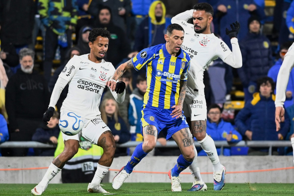 Rosario Central enfrentará a Corinthians por los octavos de final de la Copa Libertadores 2026. Foto: AFP