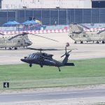Ecuador recibió tres helicópteros Black Hawk por parte de Estados Unidos. Foto: API/REFERENCIAL