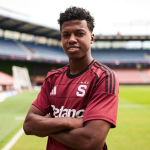 El ecuatoriano John Mercado será titular en el partido de este martes, 4 de agosto de 2026, por Champions League frente al Olimpique de Lyon. /Cortesía