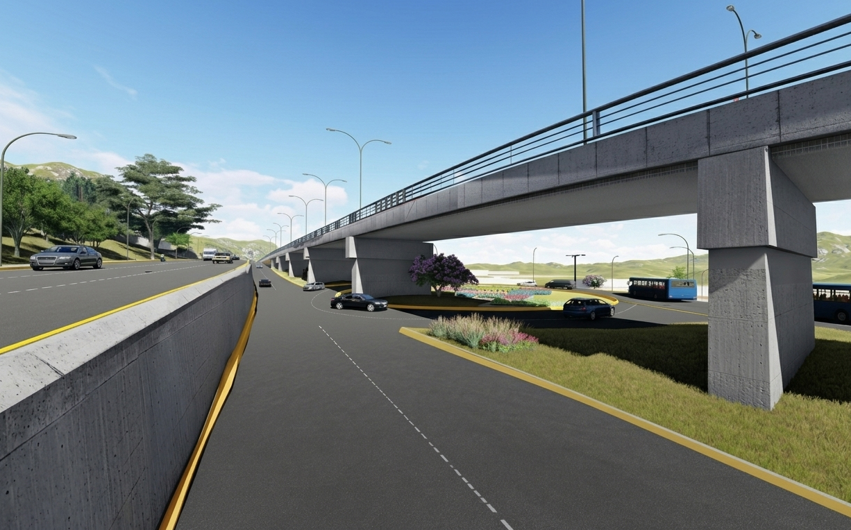 La construcción del nuevo intercambiador de Gapal se espera adjudicar hasta mediados de septiembre. /Cortesía