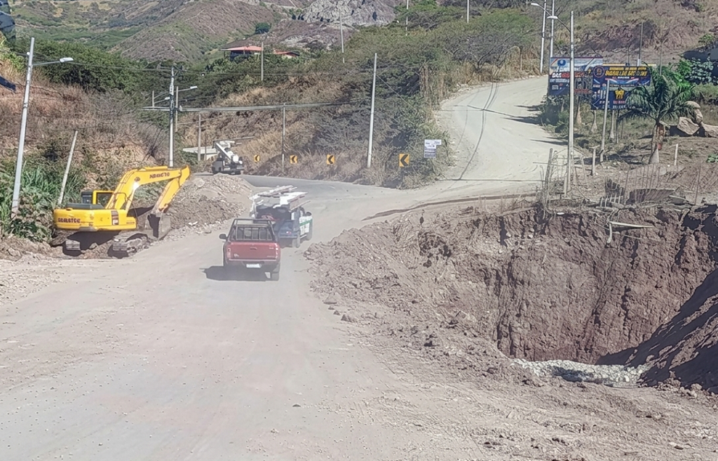 La circulación vehicular se limitará dese el miércoles 26 al viernes 28 de agosto de 2026 por trabajos en la vía. /Cortesía