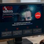 Las personas pueden hacer las denuncias a través de una plataforma digital. Foto creada con IA