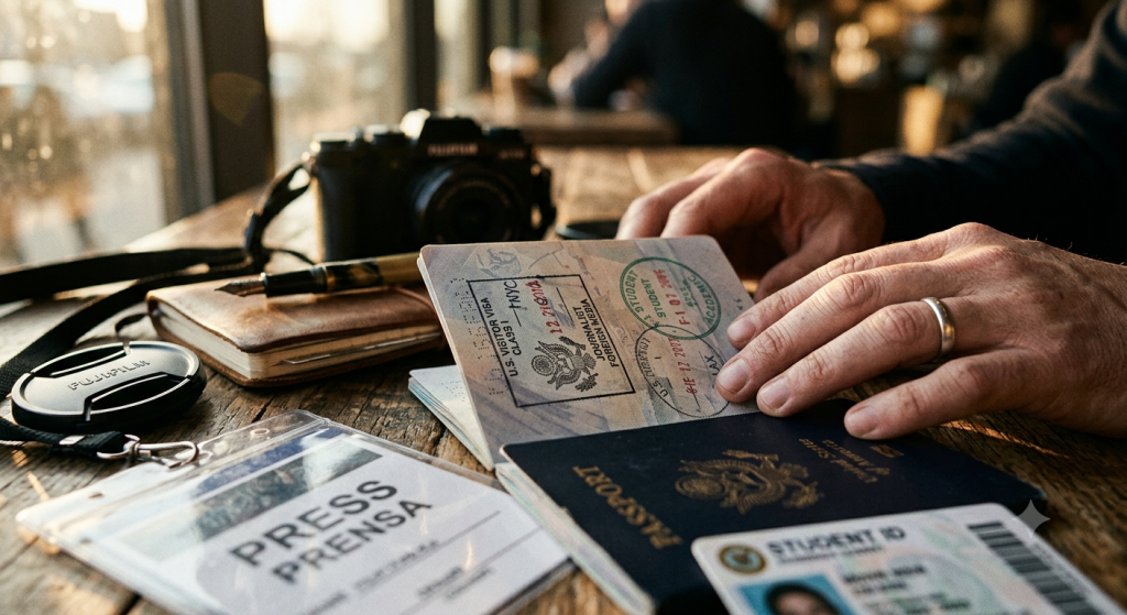 Habrá cambios en las visas para estudiantes y periodistas en Estados Unidos. Foto referencial creada con IA