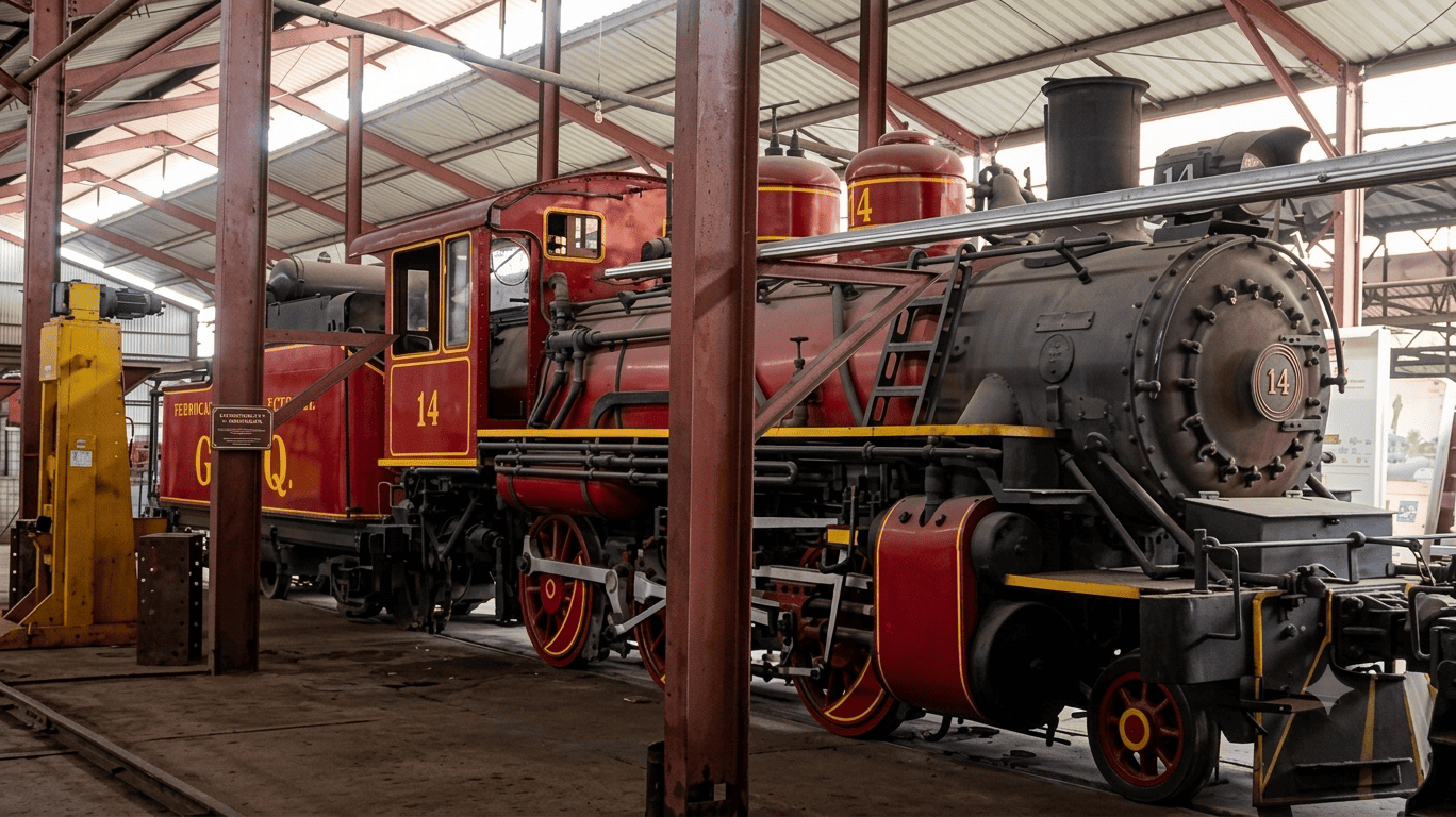 La locomotora 14 será entregada este 5 de agosto a Cuenca. Foto: Alcaldía