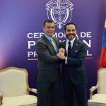 Los presidentes de Ecuador y Colombia se reunieron este 7 de agosto de 2026. Foto: Presidencia