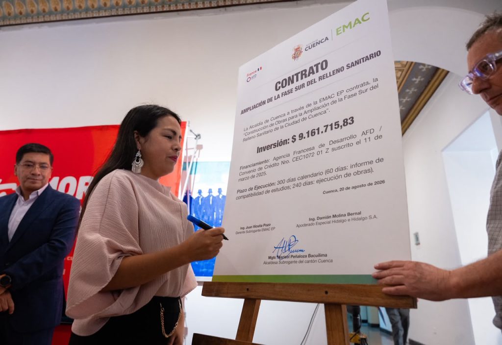 Marisol Peñaloza, alcaldesa subrogante de Cuenca.