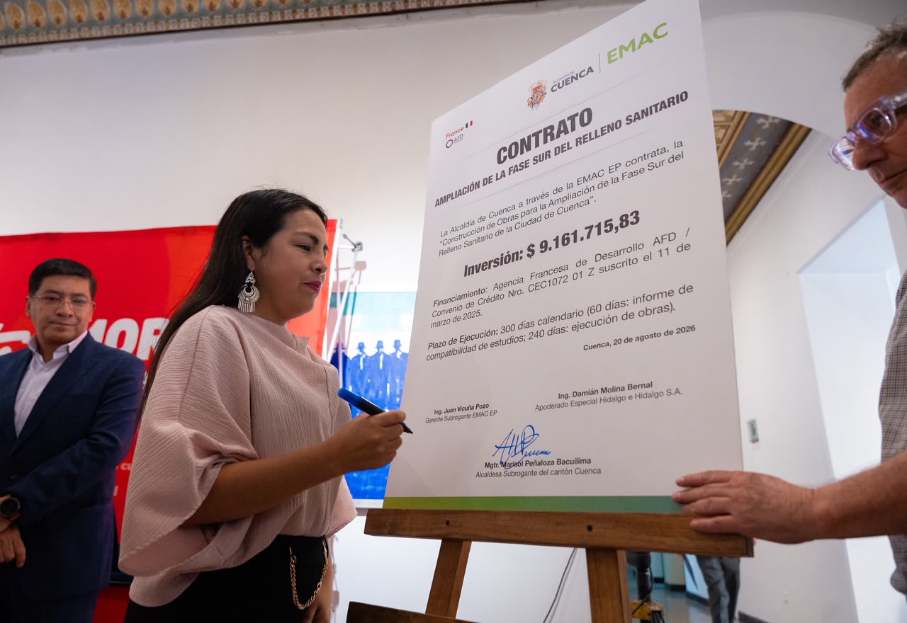 Marisol Peñaloza, alcaldesa subrogante de Cuenca.